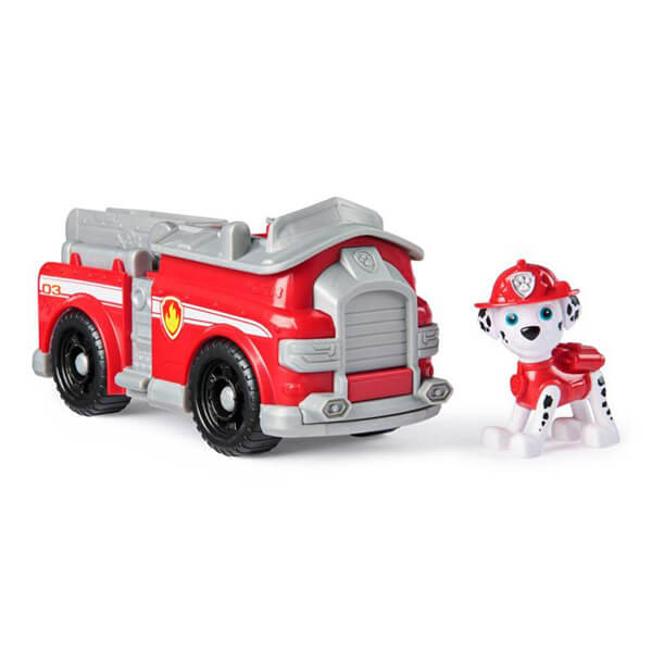 Tlapková patrol Marshall figure with fire truck