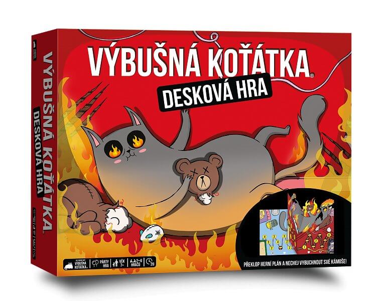 Exploding Kittens: Board Game in Czech