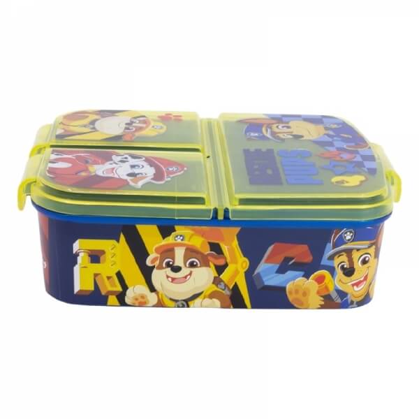 Snack box Paw patrol - three-chamber