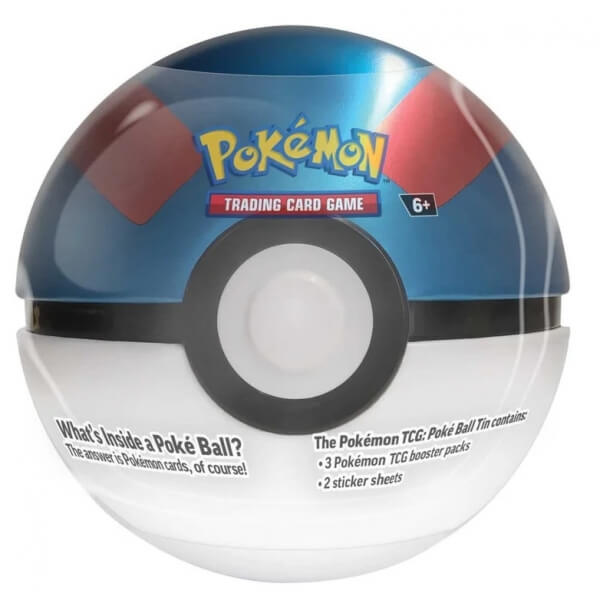 Pokémon Pokéball Tin 2025 - Great Ball