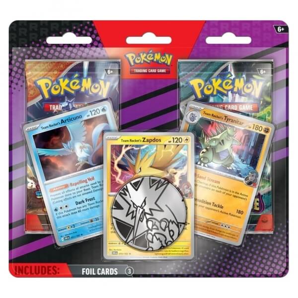 Pokémon Enhanced 2 Pack Blister Articuno, Zapdos, Tyranitar