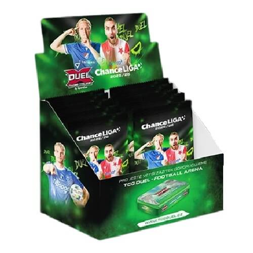 Soccer Cards Chance League 2025/26 TCG Duel Retail box
