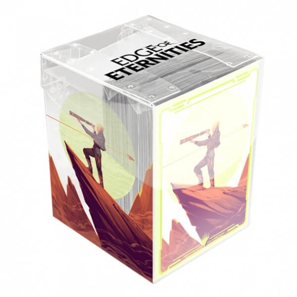 Edge of Eternities box and card covers - Sami, Wildcat Captain