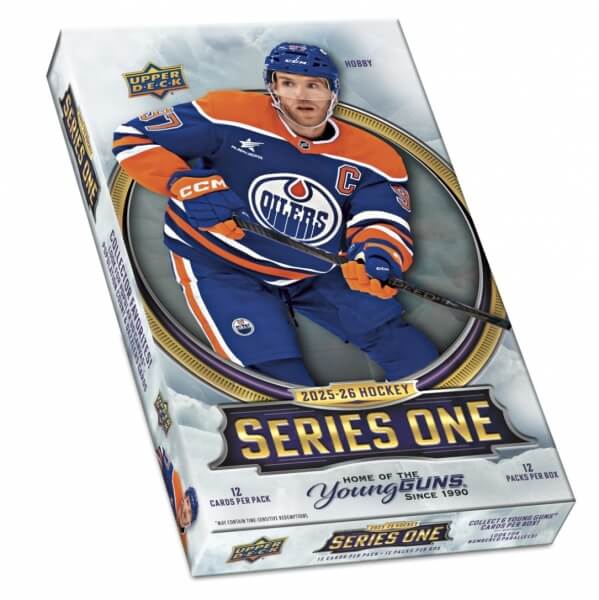 2025-2026 NHL Upper Deck Series One Hobby Box - hockey cards