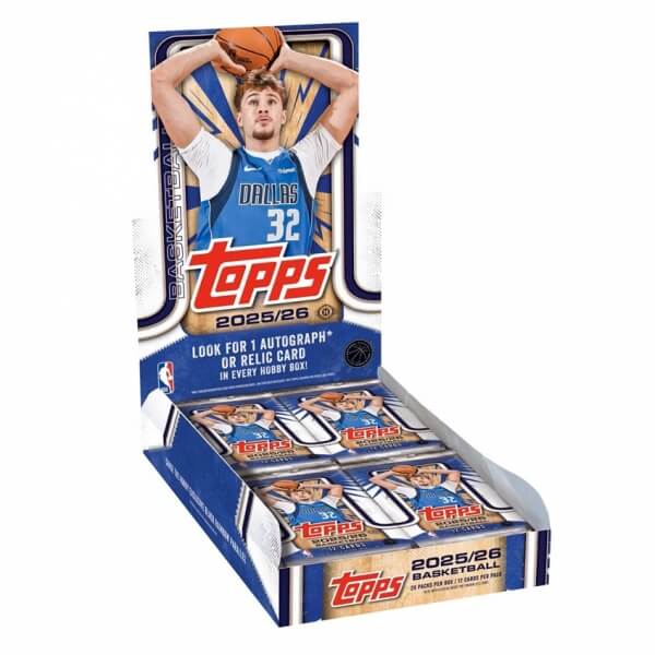 2025-2026 NBA Cards Topps Basketball Hobby Box