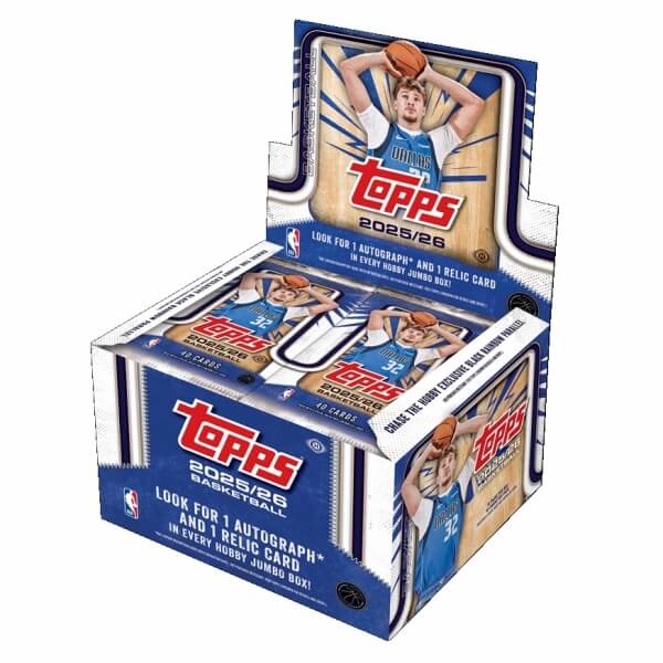 2025-2026 NBA Cards Topps Basketball Jumbo Hobby Box