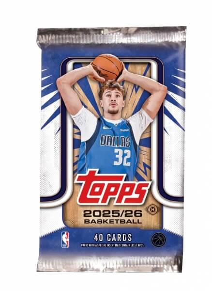 2025-2026 NBA Cards Topps Basketball Jumbo Hobby Pack