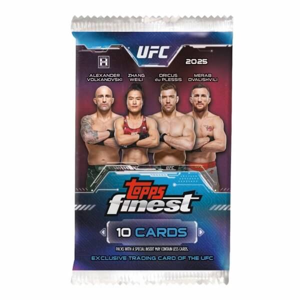 2025 Topps UFC Finest Hobby pack - MMA Collectible Cards