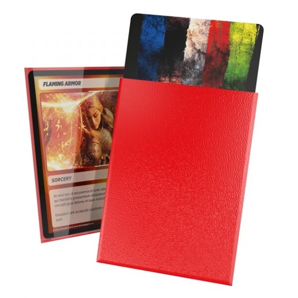 Ultimate Guard Cortex Card Sleeves - Red - 100 pcs