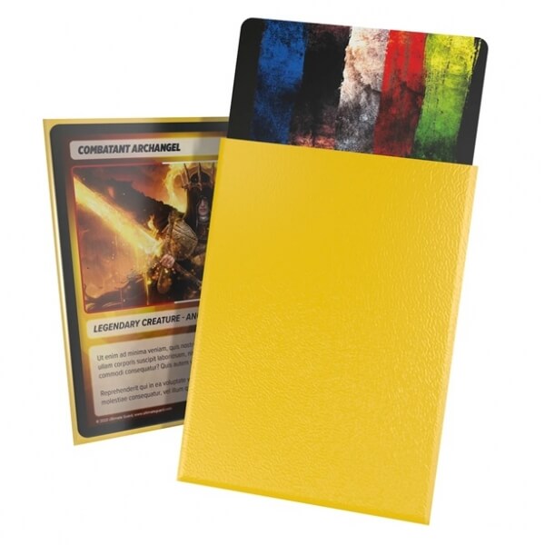Ultimate Guard Katana Card Cortex - Matte Yellow - 100 pcs