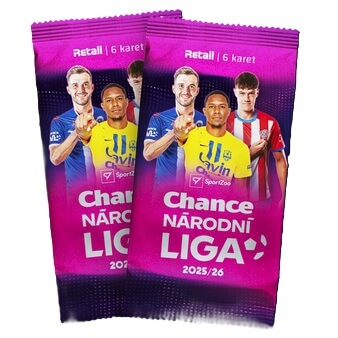Football Cards Chance National League 2025-2026 Retail pack