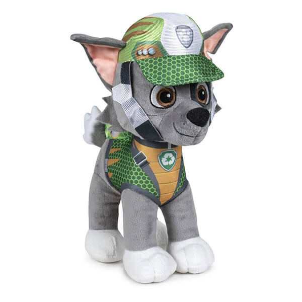 Paw Patrol Plush Rocky (Dino Rescue) - 27 cm