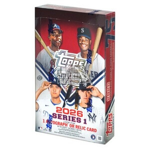 2026 Topps Series 1 Baseball Hobby Box - MLB Collectible Cards