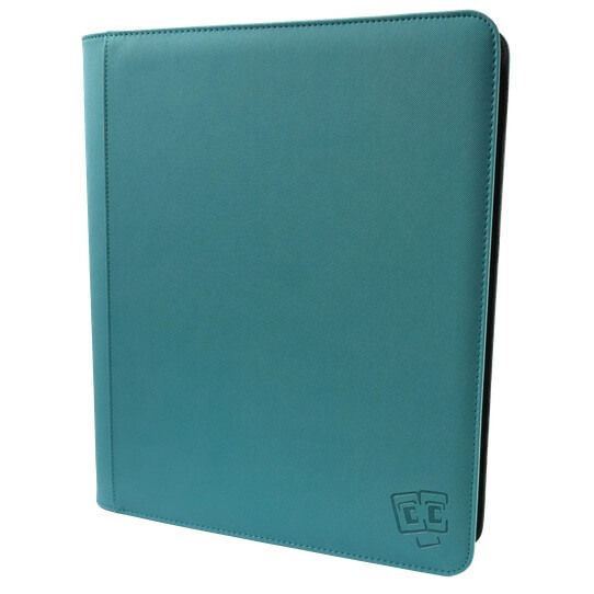Toploader album TCG Guru 9-Pocket Zippered - Turquoise