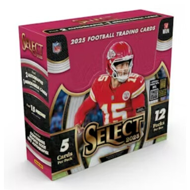 2025 Panini Select Football NFL Hobby Box - American Football Cards