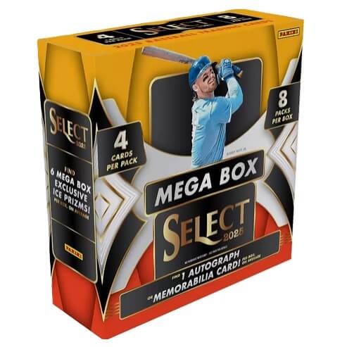 2025 Panini Select Baseball Mega Box - MLB Cards