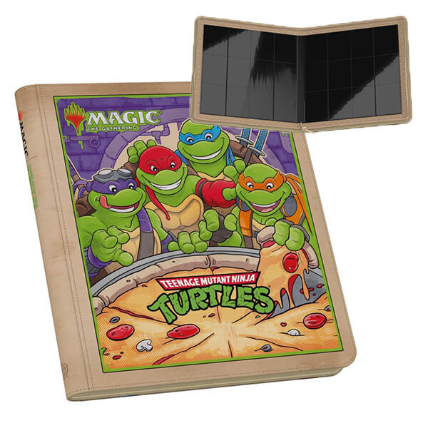 Album Ultimate Guard Zipfolio 480 Xenoskin Ninja Turtles - Pizza Box
