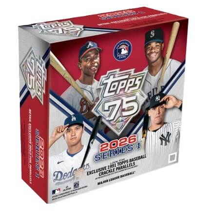 2026 Topps Series 1 Baseball Mega Box - MLB Collectible Cards