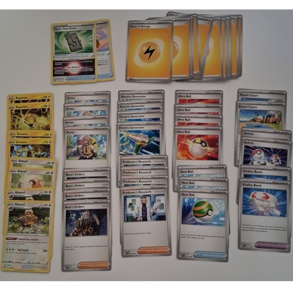 Pokémon pack base from League Battle Deck Miraidon ex