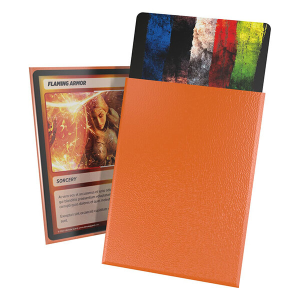 Ultimate Guard Katana Card Sleeves Cortex - Matte Orange - 100 pcs