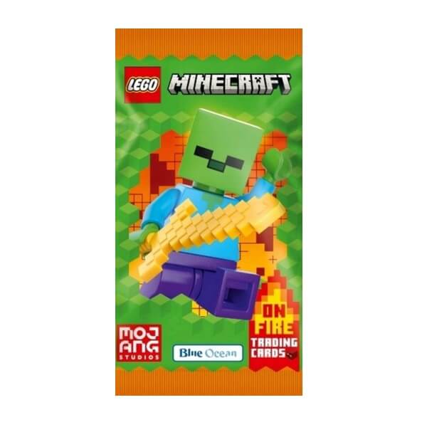 Lego Minecraft Cards Series 3 - On Fire Pack of Cards