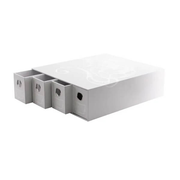 Dragon Shield Fortress horizontal card drawers - white