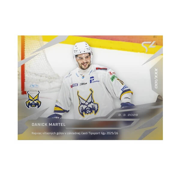 Hockey card Live SK Tipsport league 2025-2026 - L-50 Danick Martel
