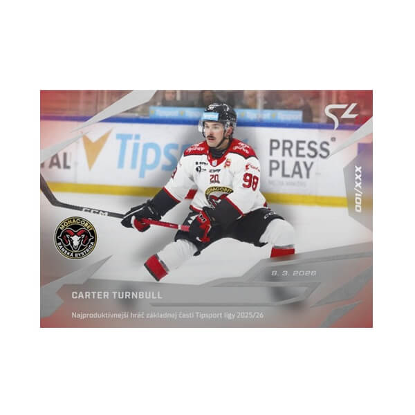 Hockey card Live SK Tipsport league 2025-2026 - L-48 Carter Turnbull