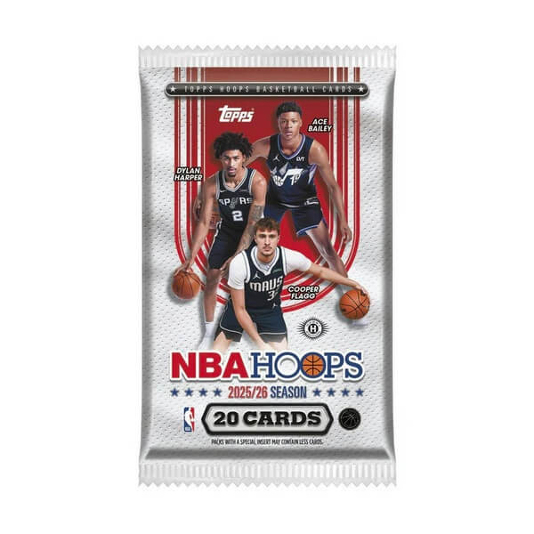 2025-2026 NBA Cards Topps Hoops Basketball - Jumbo Hobby Pack