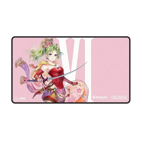 Black-Stitched Playmat Magic: The Gathering Final Fantasy - Terra, Herald of Hope