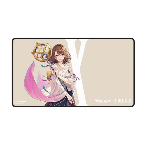 Black-Stitched Playmat Magic: The Gathering Final Fantasy - Yuna, Grand Summoner