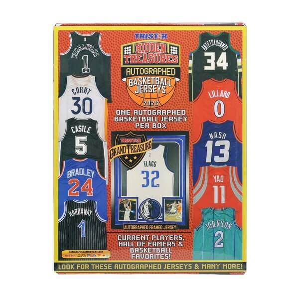2026 Tristar Hidden Treasures Autographed Basketball Jerseys - Signed NBA Jersey
