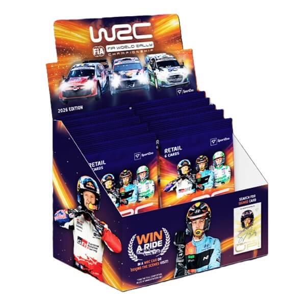 2026 FIA WRC World Rally Championship Retail Box - Auto Racing Cards