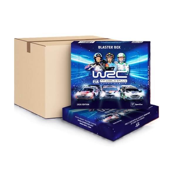 2026 FIA WRC World Rally Championship Blaster Case - Auto Racing Cards