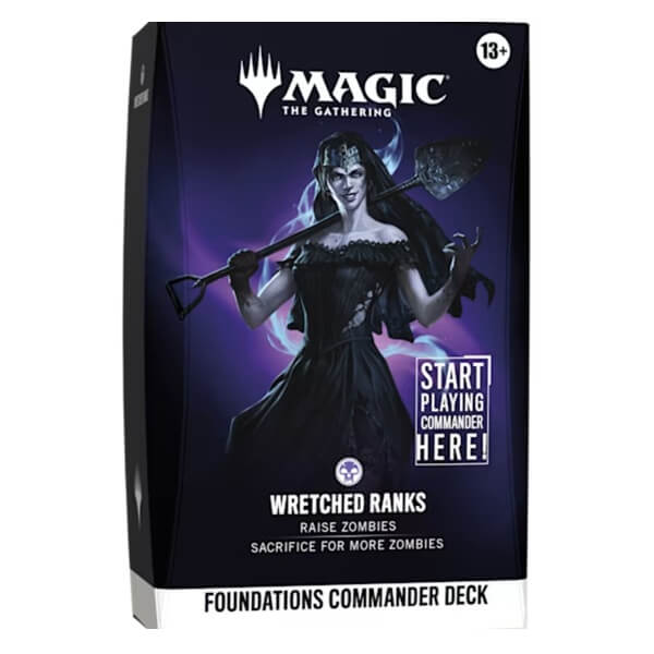Magic: The Gathering Reality Fracture Foundations Commander Deck - Wretched Ranks