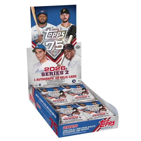 2026 Topps Series 2 Baseball Hobby Box - MLB Trading Cards
