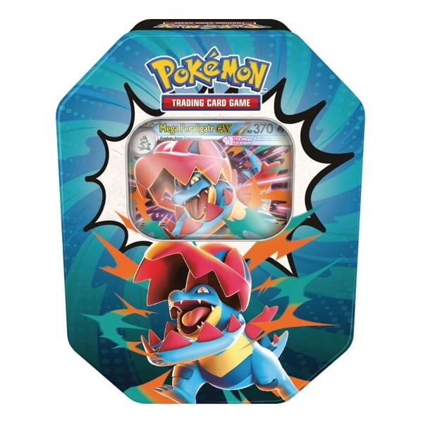 Pokémon Ascended Heroes Tin - Mega Feraligatr ex