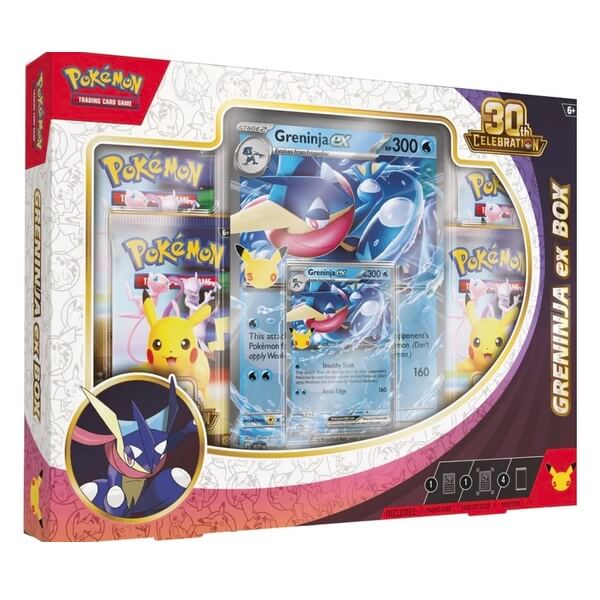 Pokémon 30th Celebration Greninja ex Box