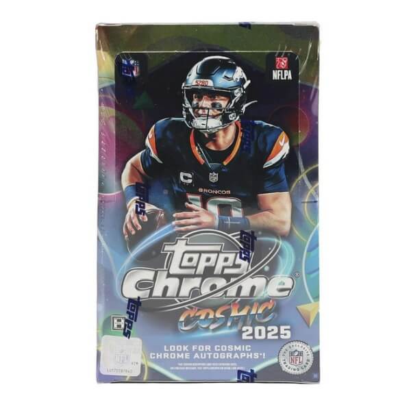 2025 Topps Chrome Cosmic Football Hobby Box - NFL Cards