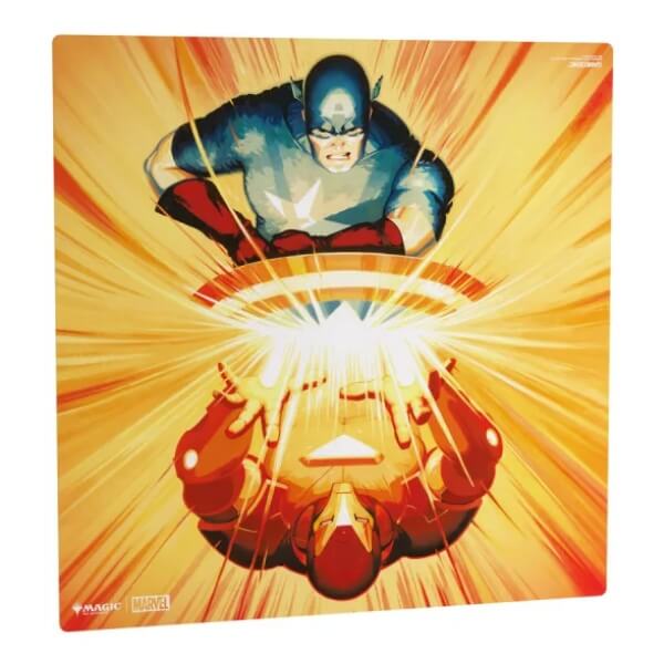 Prime 2-Player Playmat Magic: The Gathering Marvel Super Heroes - Iron Man / Captain America