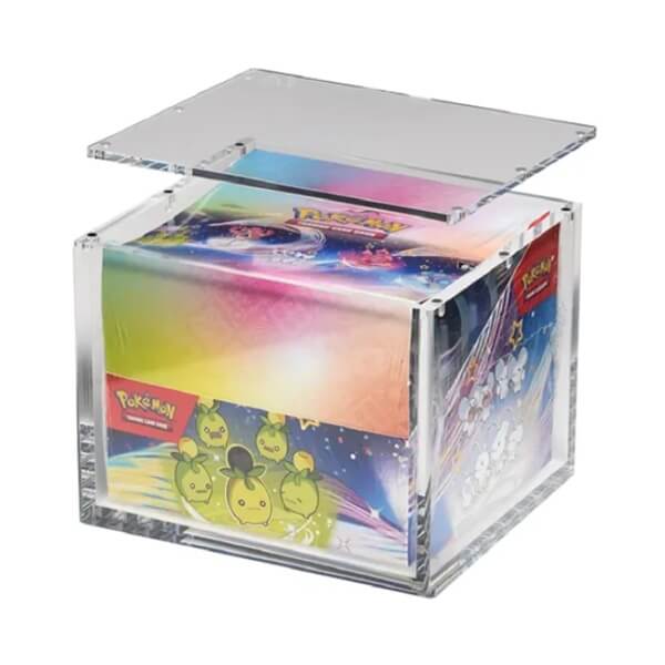 Acrylic Mini Tin Display Case for a box of 10 Pokémon Mini Tins
