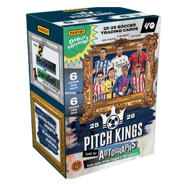 2025-2026 Panini Pitch Kings Soccer International Blaster Box - Soccer Cards