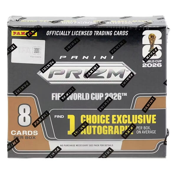 2026 Panini Prizm FIFA World Cup Soccer Choice Box - soccer cards