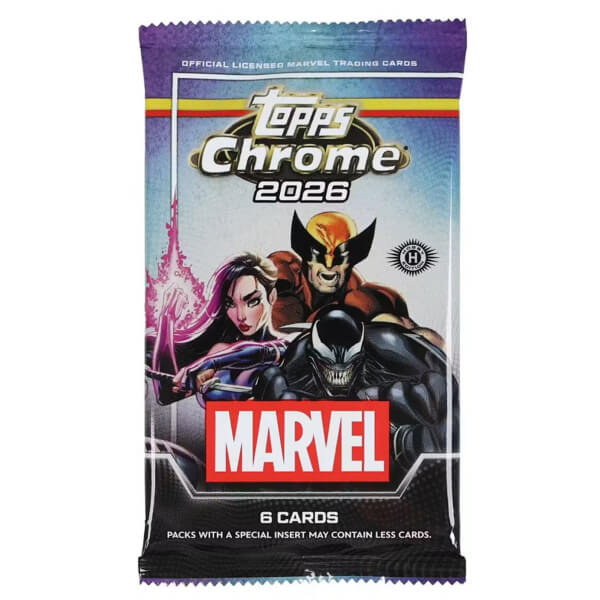 2026 Topps Chrome Marvel Hobby Pack