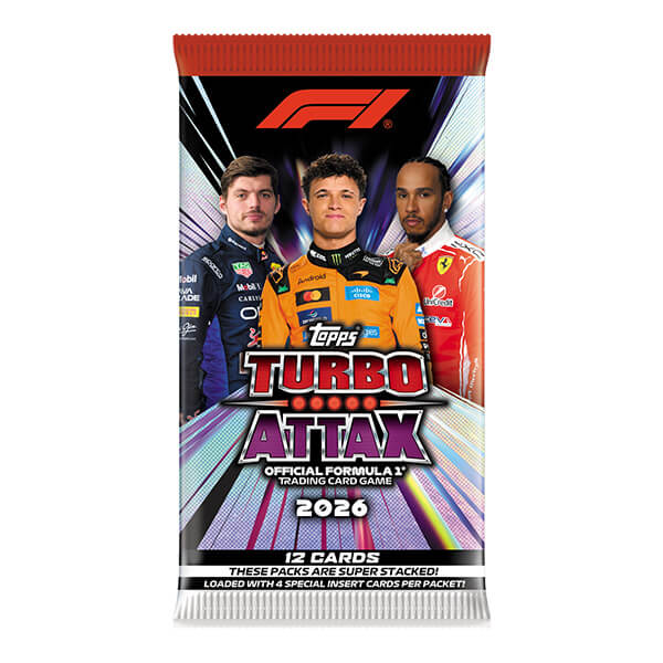 2026 Topps Turbo Attax F1 Formula 1 Pack