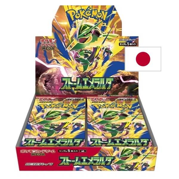 Pokémon Storm Emeralda Booster Box - Japanese