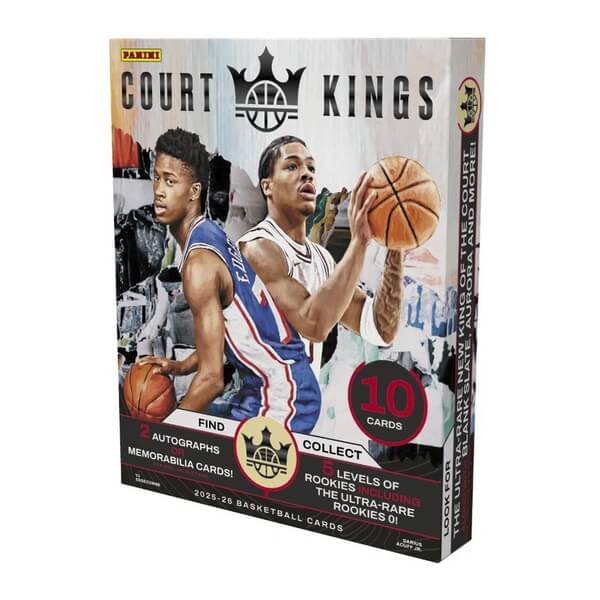 2025-2026 NBA Cards Panini Court Kings Basketball Hobby Box