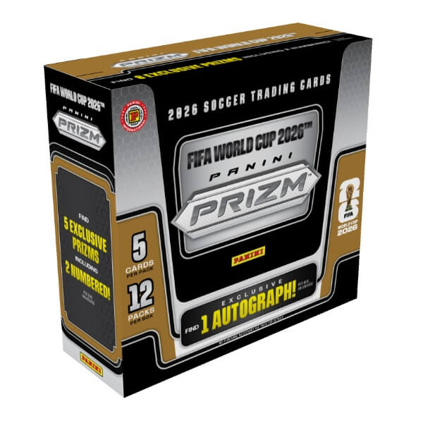 2026 Panini Prizm FIFA World Cup Soccer Hobby International Box - soccer cards