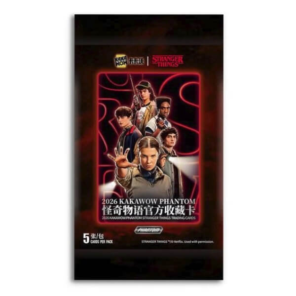 2026 Kakawow Phantom Stranger Things Hobby Pack - Trading Cards