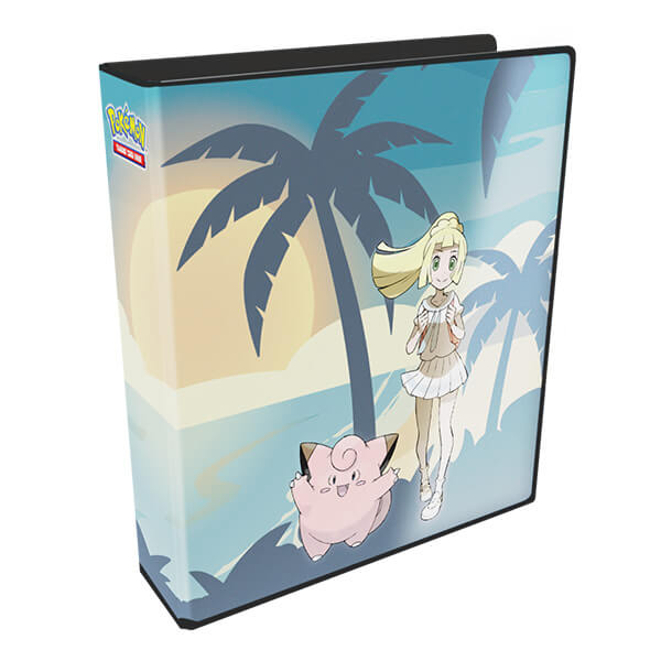 Pokémon 3 Ring Collector's Album - Lillie and Clefairy